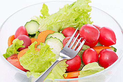 新鲜健康食物,蔬菜沙拉