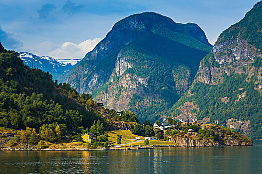 风景,松恩峡湾,松奥菲尔当纳,挪威