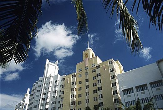 建筑,南海滩,迈阿密