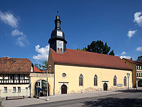 教区教堂,埃森纳赫,图林根州,德国,欧洲