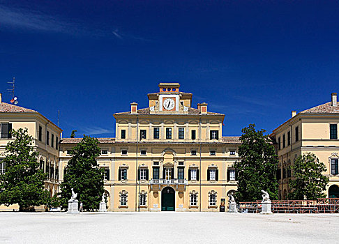 邸宅,公爵,宫殿,正面,艾米利亚-罗马涅大区,意大利,欧洲