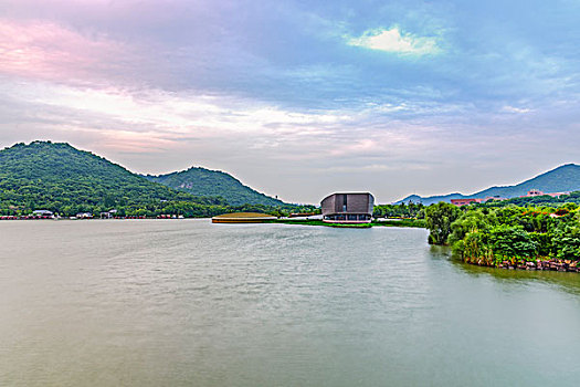 萧山区湘湖自然风光