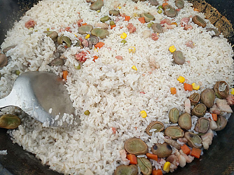 野米饭,包粽子,端午