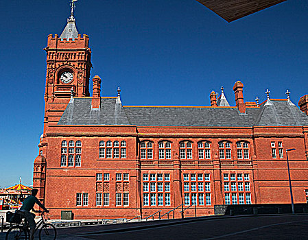 威尔士,加的夫,层次,建筑,1891年,总部,码头,历史,博物馆,展示