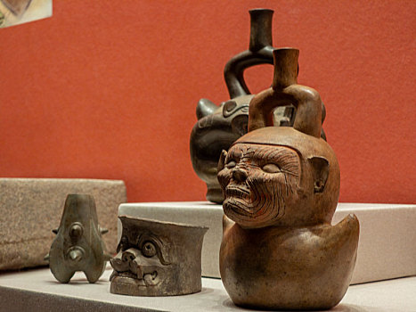 深圳南山博物馆展出的秘鲁印加文物