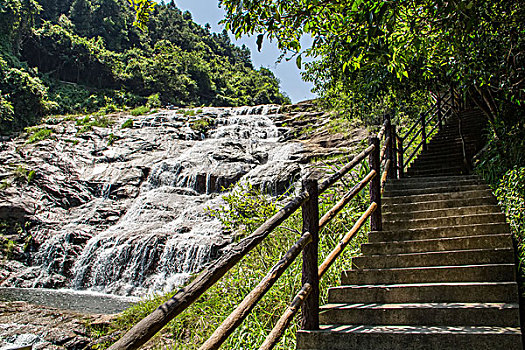 深圳马峦山瀑布