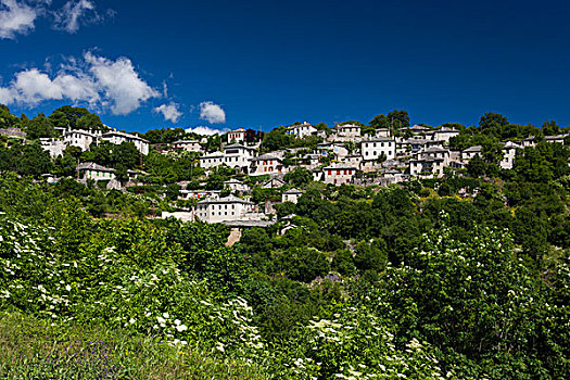 希腊,伊庇鲁斯,峡谷,乡村