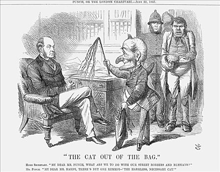 猫,室外,包,1867年,艺术家