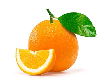 橙色,上方,白色背景