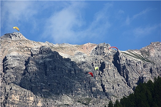 滑伞运动,阿尔卑斯山