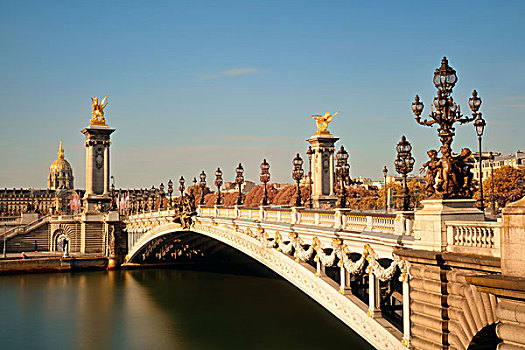 亚历山大三世,桥,墓地,巴黎,法国