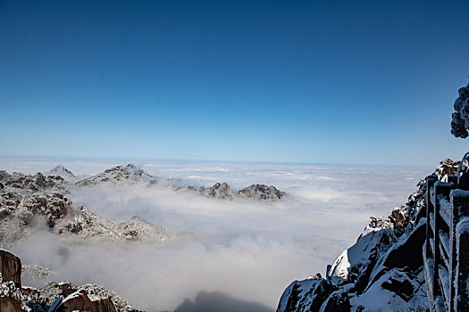 安徽黄山自然风光