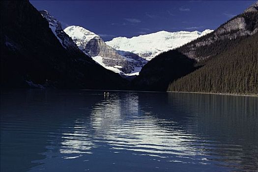 路易斯湖,班芙国家公园,艾伯塔省,加拿大