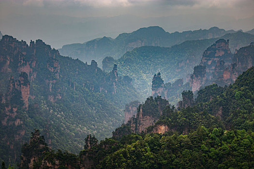 张家界,天子山