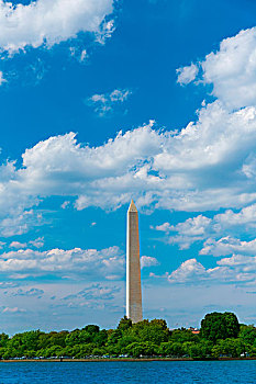 华盛顿纪念碑,反射,潮汐,盆地,华盛顿特区,美国