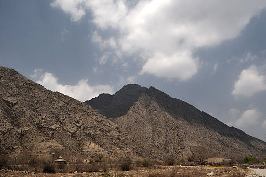 山,贺兰山,天空