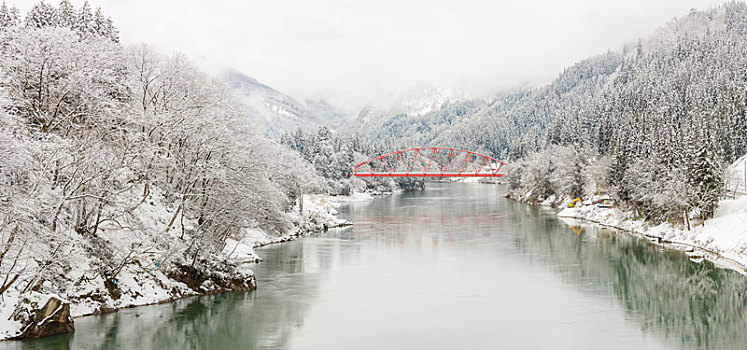 冬季风景,日本