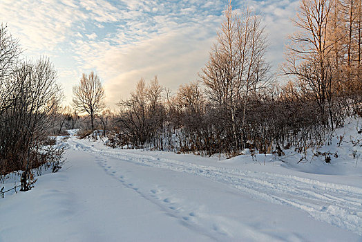 冬季山区公路