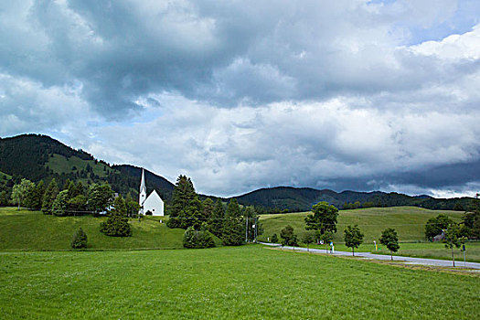 瑞士乡村教堂