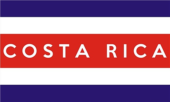 旗帜,哥斯达黎加