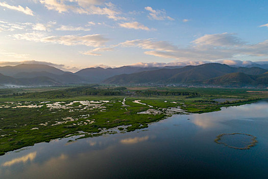 云南泸沽湖草海风景区