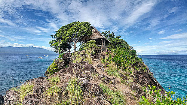 木屋,岛屿,菲律宾