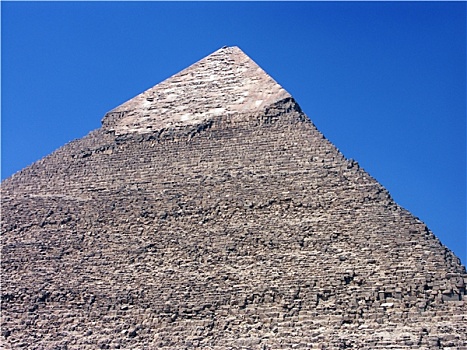 一个,金字塔,人,吉萨金字塔,山谷,开罗
