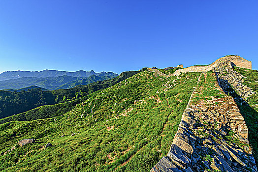 中国,河北,保定,涞源,明长城遗址greatwallofghina