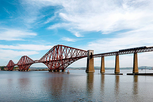 桥,钢铁,福斯河,苏格兰,英国