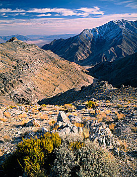 死亡谷国家公园,加利福尼亚,美国,小路,峡谷,死谷