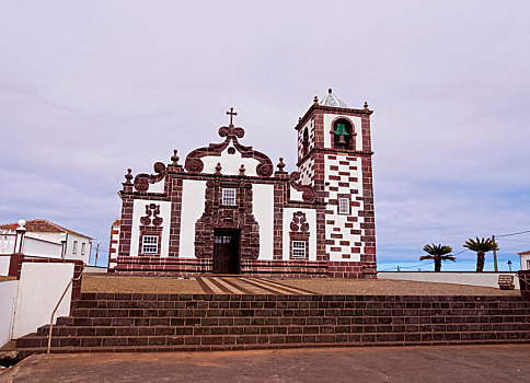 教堂,圣马利亚,岛屿,亚速尔群岛,葡萄牙,欧洲