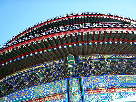 北京天坛古建筑旅游风光