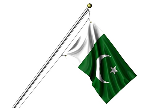 隔绝,巴基斯坦,旗帜