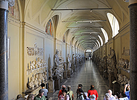 古典,古旧,梵蒂冈博物馆,梵蒂冈城,罗马,拉齐奥,意大利,欧洲