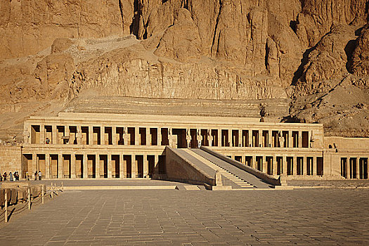 哈采普苏特陵庙,路克索神庙,埃及,非洲