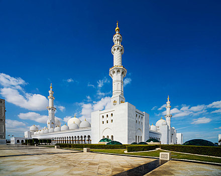 白色,清真寺