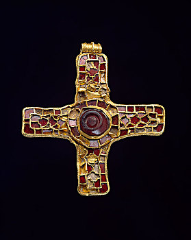 十字架,七世纪,艺术家,未知