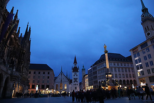 munich慕尼黑夜景