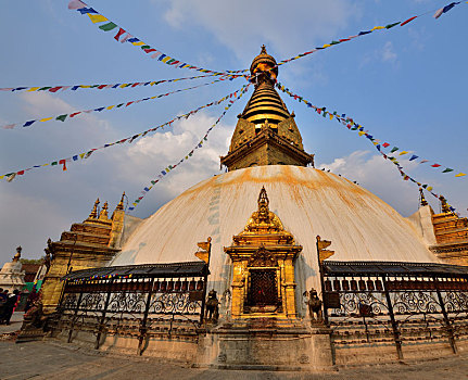 尼泊尔斯瓦扬布纳寺