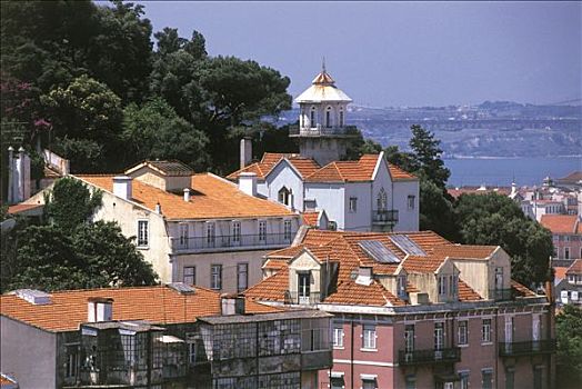 葡萄牙,里斯本,房子,地区