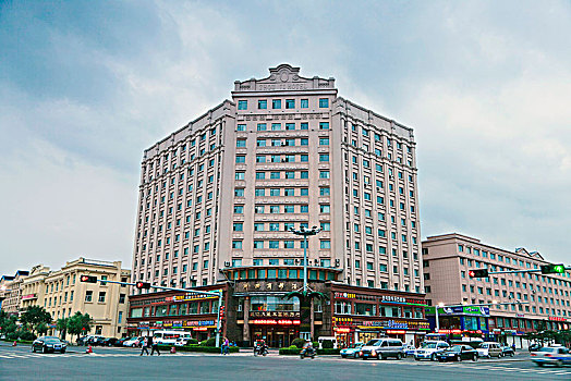 延吉市街道建筑景观