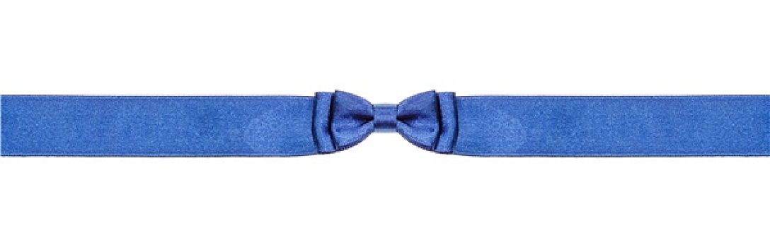对称,蓝色,蝴蝶结,打结,狭窄,绸缎,丝带