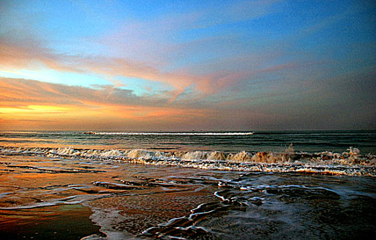 风景,市场,一个,流行,旅游胜地,孟加拉,伸展,自然,海滩,世界,十一月,2008年