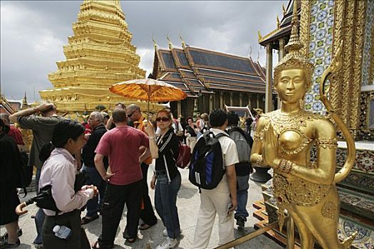 泰国,曼谷,玉佛寺,庙宇