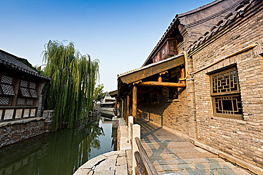 北京中国河流古建筑