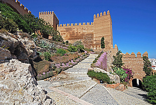 摩尔风格,城堡,艾美利亚,西班牙