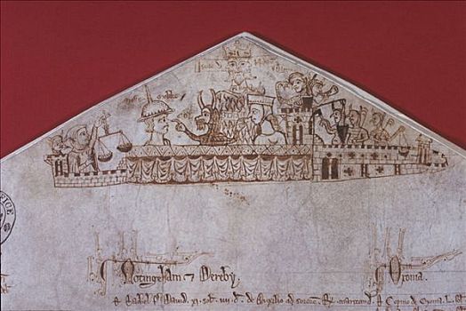 卡通,犹太,凭条卷,13世纪