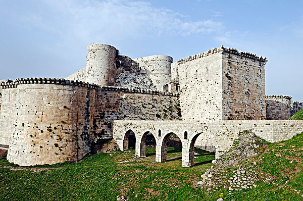 要塞,墙壁,城堡,世界遗产,建造,十字军东征,叙利亚,中东,亚洲