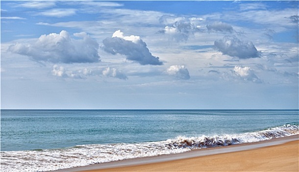 海浪,海滩