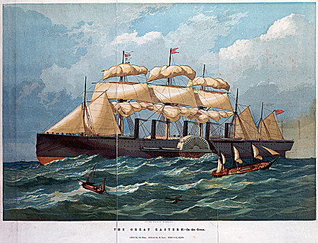 东方,海洋,1858年,艺术家,未知